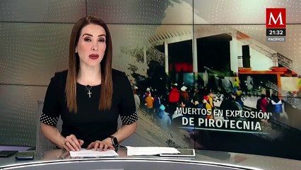 Se registró una explosión en una bodega de pirotecnia en Puebla