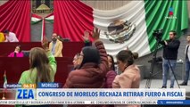 Congreso de Morelos rechaza retirar fuero al fiscal Uriel Carmona