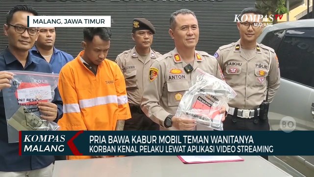 Kenal Lewat Aplikasi Video Streaming, Pria Bawa Kabur Mobil Teman Wanitanya