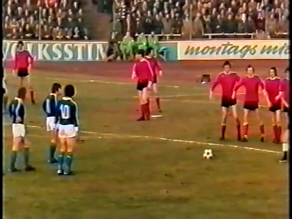 1. FC Magdeburg v PSV Eindhoven 1 März 1978 UEFA-Cup 1977/78 Viertelfinale