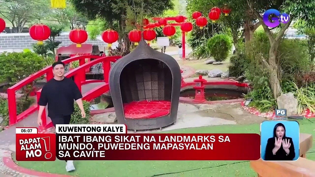 Iba’t ibang sikat na landmarks sa mundo, puwedeng pasyalan sa Cavite! | Dapat Alam Mo!