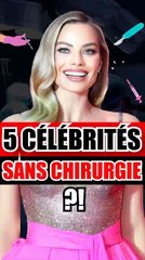 MARGOT ROBBIE et JENNA ORTEGA SANS CHIRURGIE ?!  #shorts