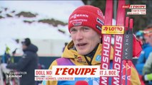 Doll : « On fait vraiment un bon début de saison » - Biathlon - CM - sprint