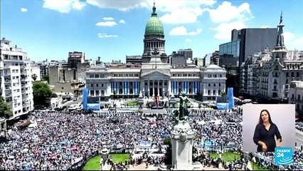 Gobierno argentino anunció protocolo para controlar las manifestaciones sociales