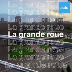 Impressionnante vue de la grande roue au Havre
