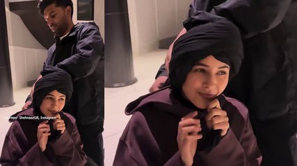 Guru Randhawa was seen tying a turban to Shehnaaz Gill