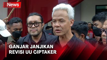 Janjikan Revisi UU Ciptaker jika Terpilih Jadi Presiden 2024, Ganjar: Buruh Pasti Akan Terbantu