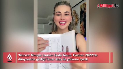 Oyuncu Seda Tosun boşandı! Nikâh cüzdanını yırttı