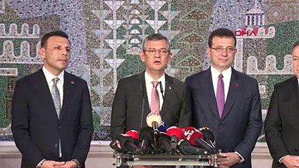 Özgür Özel'den İmamoğlu'na ziyareti sonrası 'İYİ Parti' mesajı