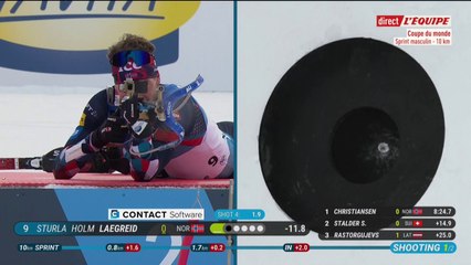 Le replay du sprint messieurs de Lenzerheide - Biathlon - Coupe du monde