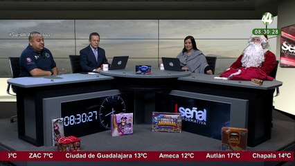 Enrique Ramos y Luis León hablan sobre la campaña de la Policía de Guadalajara"Nos toca regalar"