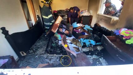 Explosión en residencial en Haina deja tres personas heridas