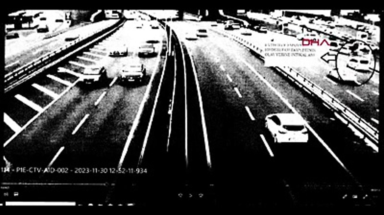 Somali Cumhurbaşkanı’nın oğlunun kuryeye çarptığı kazanın saniye saniye görüntüleri çıktı