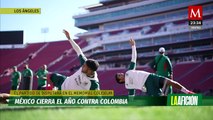 Selección Mexicana cierra el año contra Colombia, el partido se disputará en el Memorial Coliseum