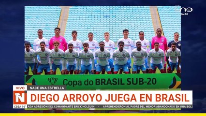 Diego Arroyo juega en Brasil ¡Nace una estrella!
