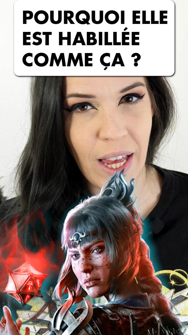 ⁣Pourquoi Ombrecœur elle est habillée comme ça dans Baldur's Gate 3 ?