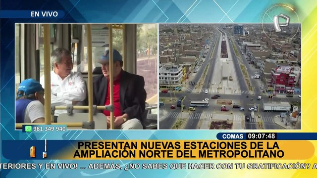 Metropolitano: entrarán en funcionamiento cuatro de 17 estaciones en Lima Norte