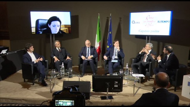 Capitale pulita , l'incontro sulla gestione dei rifiuti
