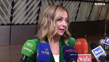 Meloni: "Soddisfatti del testo del negoziato sul bilancio Ue"