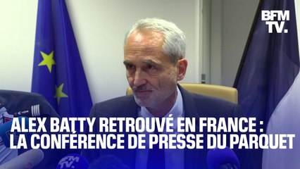 Alex Batty retrouvé en France: l'intégrale de la conférence de presse du parquet de Toulouse