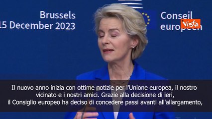Negoziati Ucraina e Moldova, von der Leyen: Anno nuovo inizia con ottime notizie