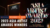 Asia Artist Awards 2023 winners