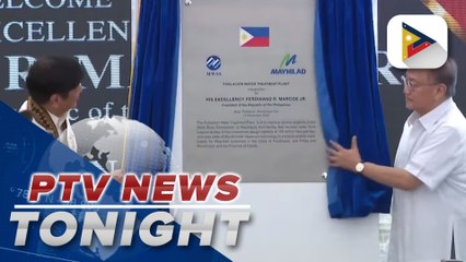 PBBM, inaugurates water treatment facility in Muntinlupa