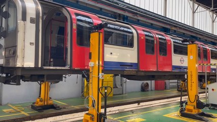 Sadiq Khan sees first CCTV cameras on Central line as he insists Tube is 'low crime environment'