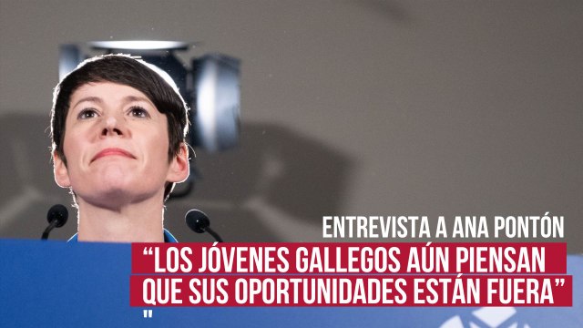 Ana Pontón: Los jóvenes gallegos siguen pensando que sus oportunidades están fuera