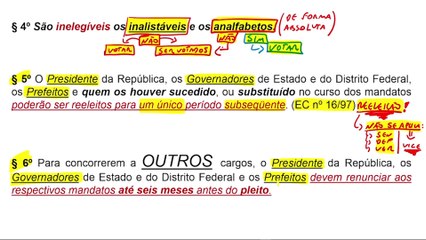 Aula 10.3 Direitos Políticos Parte III - Direito Constitucional