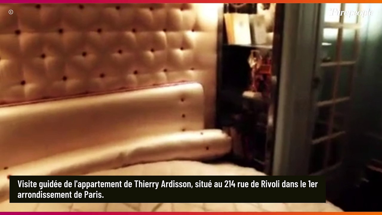 MAISON DE STARS Thierry Ardisson : Visite guidée de son appartement très luxe à la déco frappante !