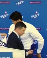 ¡Shohei Ohtani y su presentación con Dodgers de Los Ángeles!