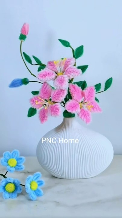 "Crafting a Stunning Handmade Flower Pot! PNC Home! Art and craft