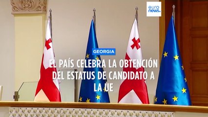 Georgia celebra el estatus de país candidato a la UE