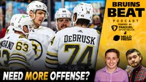 Do the Bruins Need to Add Offensive Firepower? w/ Scott McLaughlin | Bruins Beat