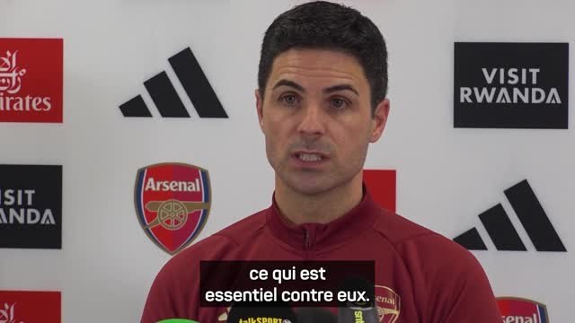 17e j - Arteta : Contre Brighton, il est essentiel d'être efficace