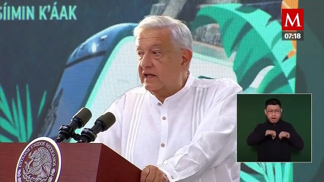 AMLO afirma que Tren Maya se logró en tiempo récord: no hay obra así en el mundo