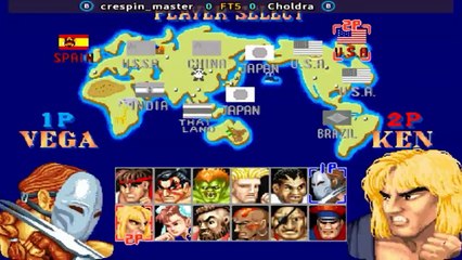crespin_master vs Choldra - Street Fighter II'_ Champion Edition - FT5