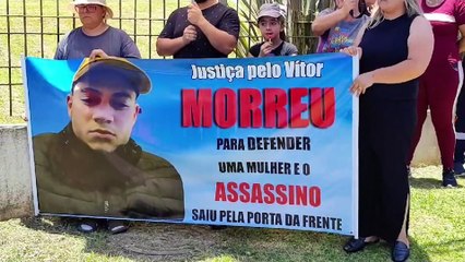 Família de jovem morto ao defender mulher na RMC questiona decisão que liberou suspeito da prisão e pede justiça