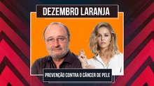 Dezembro Laranja: Bianca Rinaldi e Heitor de Sá conscientizam sobre o câncer de pele