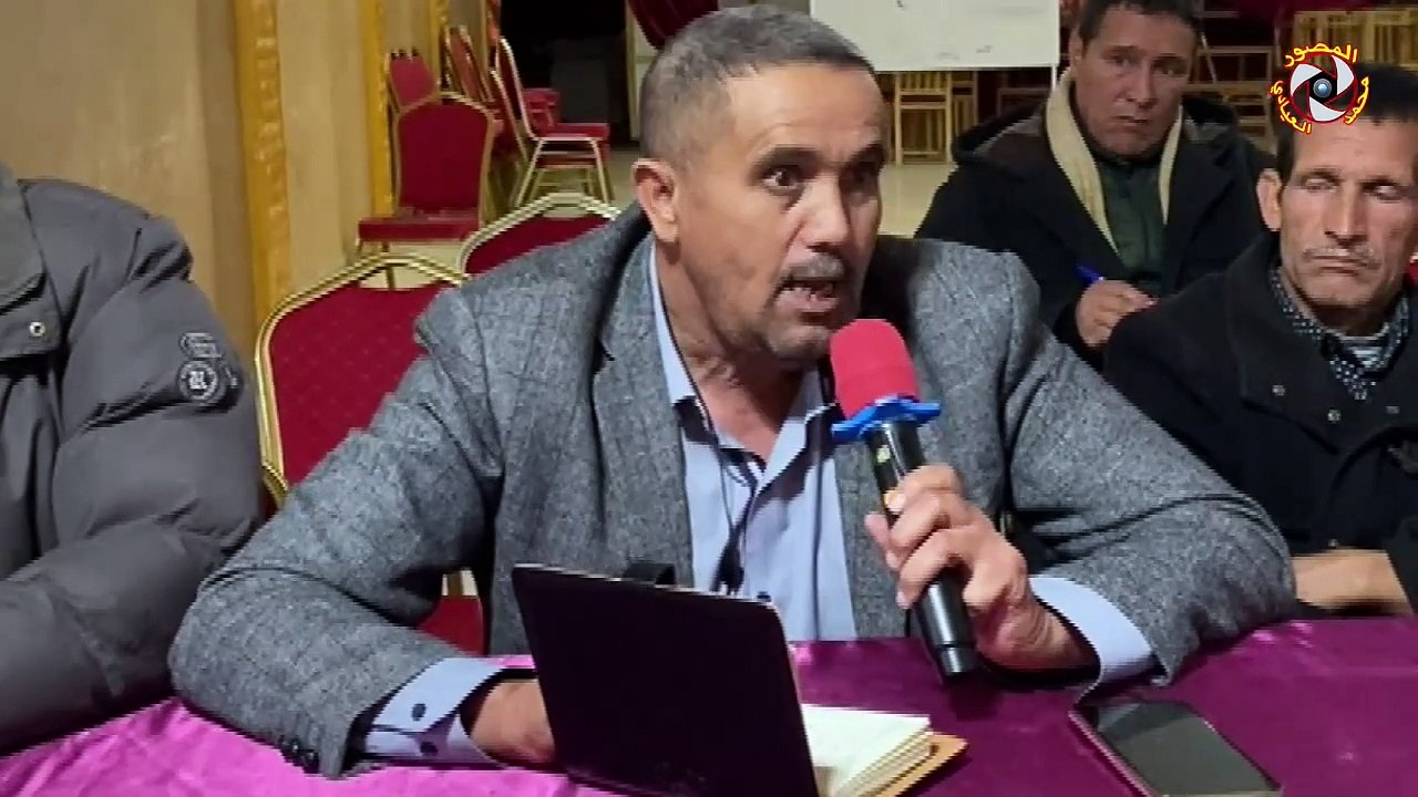 اشكاليات التنمية بإقليم تنغير كلمة رئيس جماعة تيلمي أحساين أعنوز