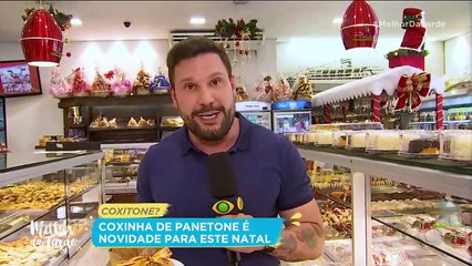 Coxinha de panetone é a novidade para esse Natal |Melhor da Tarde