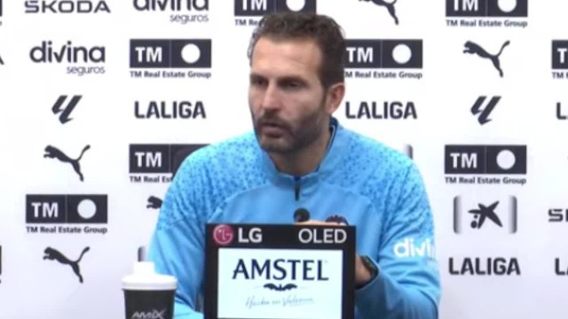 Rueda de prensa de Rubén Baraja, previa Valencia CF vs. FC Barcelona