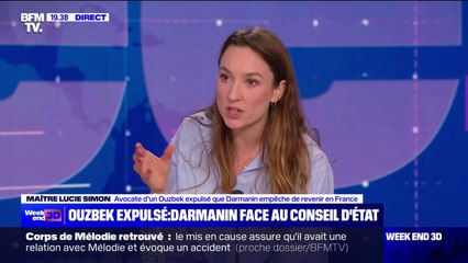 "Mon client est susceptible d'être torturé, il faut tout faire pour qu'il ne le soit pas": Me Lucie Simon, avocate d'un Ouzbek expulsé pour soupçons de radicalisation, réagit aux propos de Gérald Darmanin