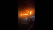 Plane bursts into flames on Carolina highway after making forced landing