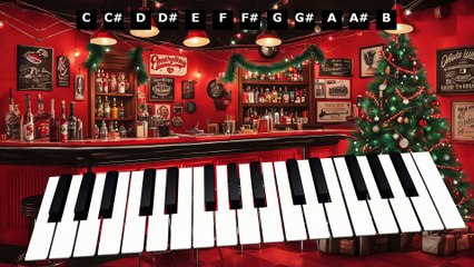 Rock Around The Christmas Tree au piano