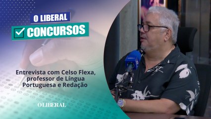 Entrevista com Celso Flexa, professor de Língua Portuguesa e Redação