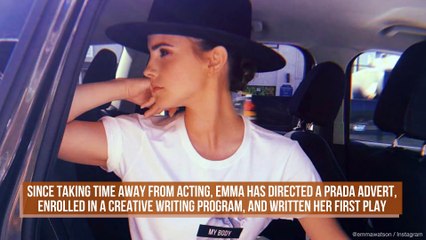 IN CASE YOU MISSED IT: Emma Watson 'glad' she stepped away from acting