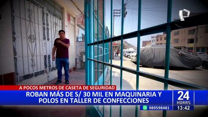 Vecinos de Ate denuncian ola de robos por falta de patrullaje de serenos y policías