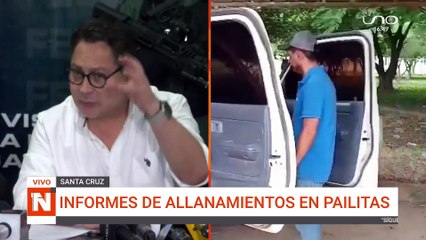 Viceministro Jhonny Aguilera informó sobre allanamientos en Pailitas